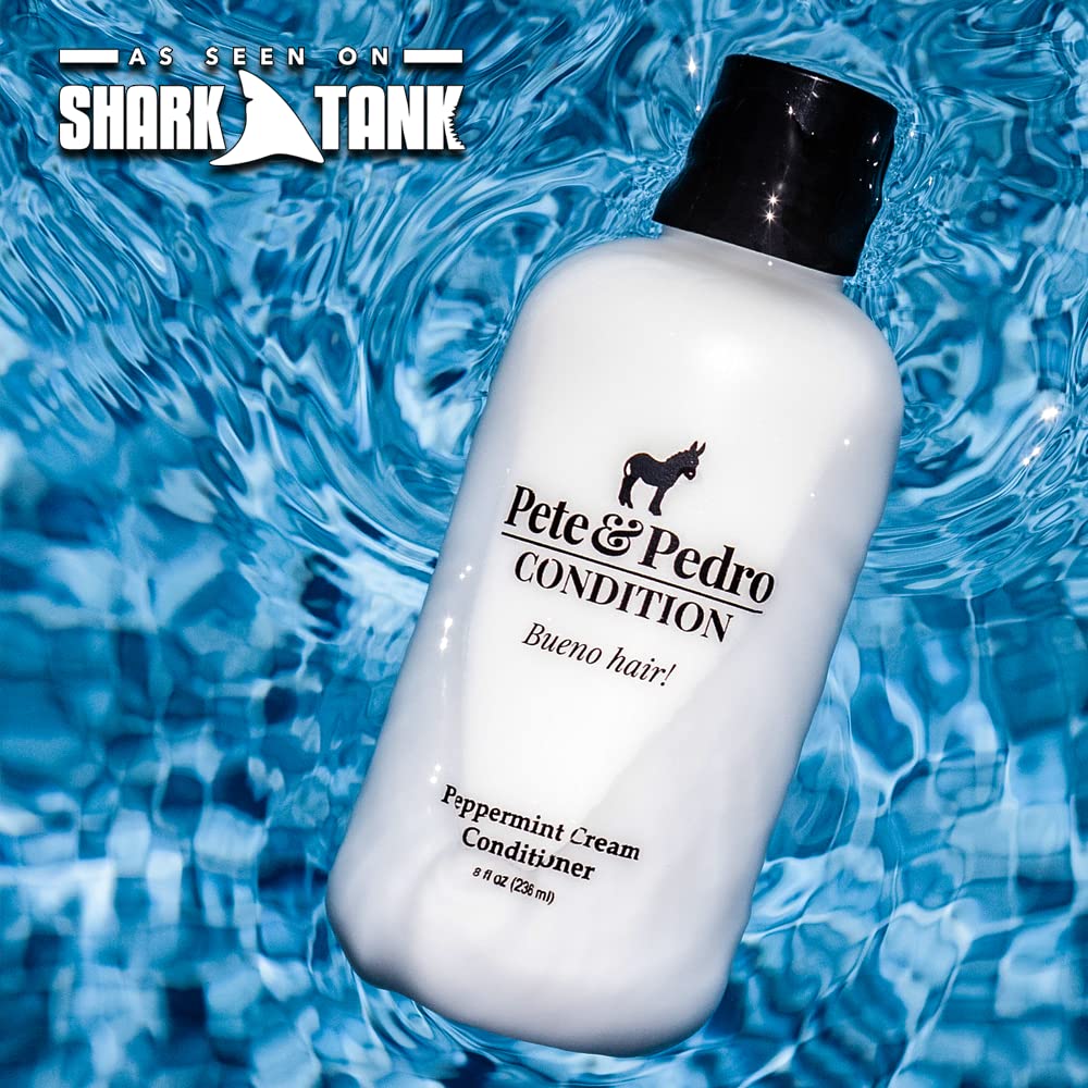 Pete & Pedro conditioner paired with shampoo for complete routine benefit