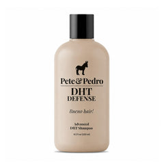 Pete & Pedro front bottle view showing packaging and product benefits