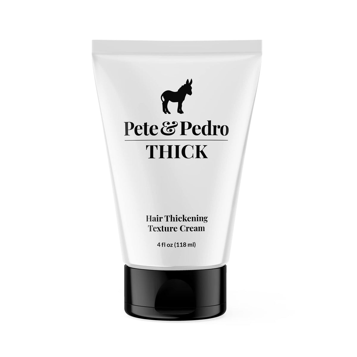 Pete & Pedro front jar view showing packaging and volume benefit