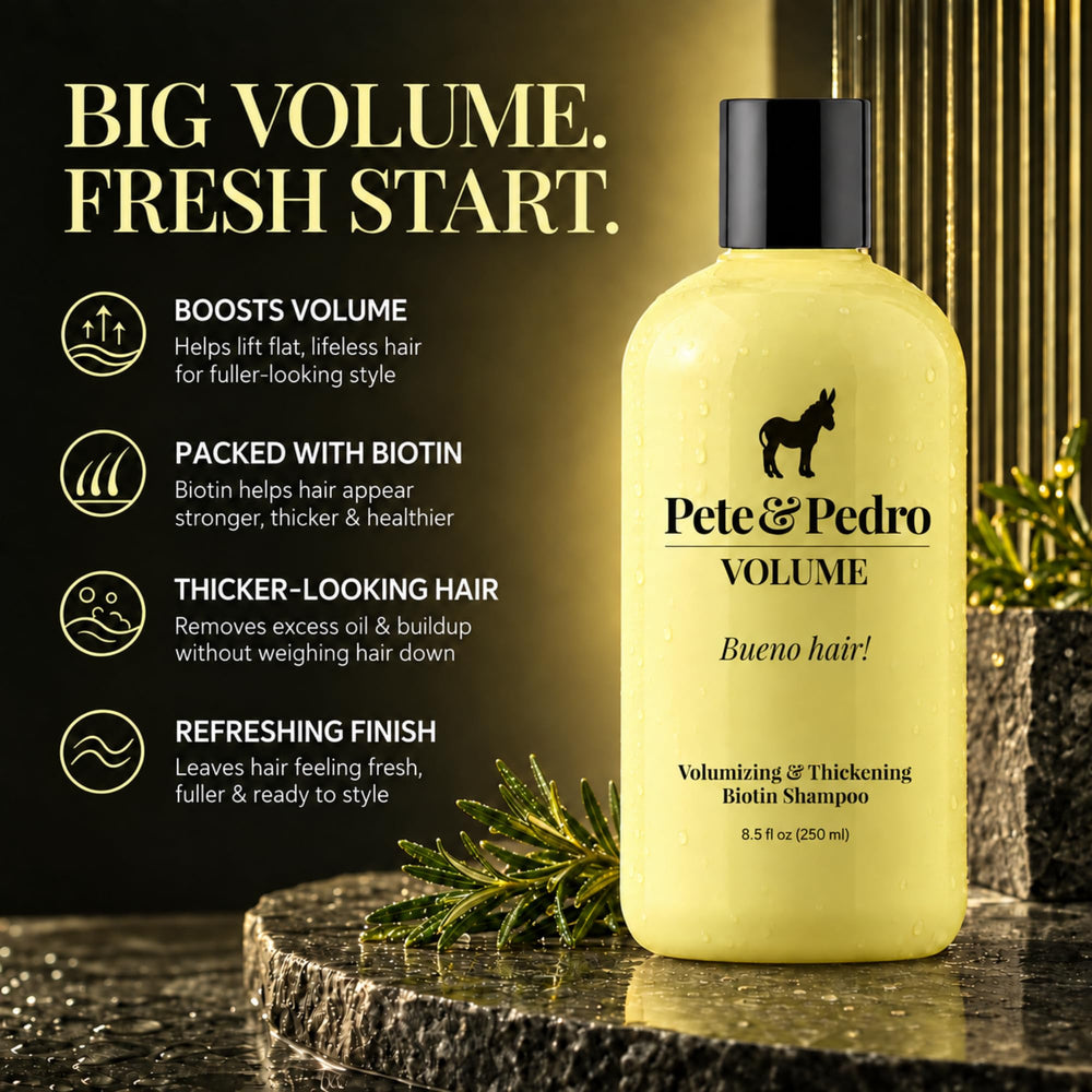 Pete & Pedro back label close-up showing ingredients and safety benefits