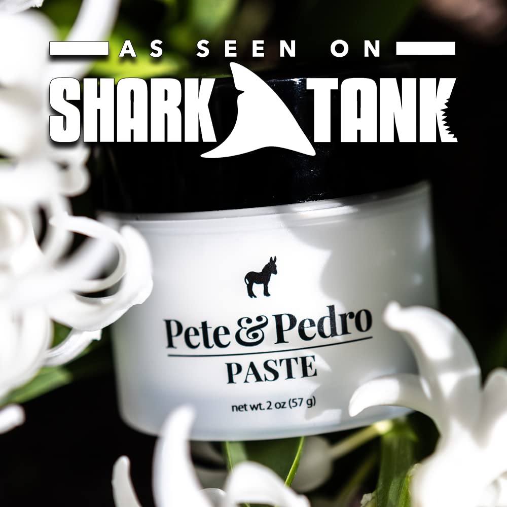 Pete & Pedro before and after hair comparison showing improved texture and separation