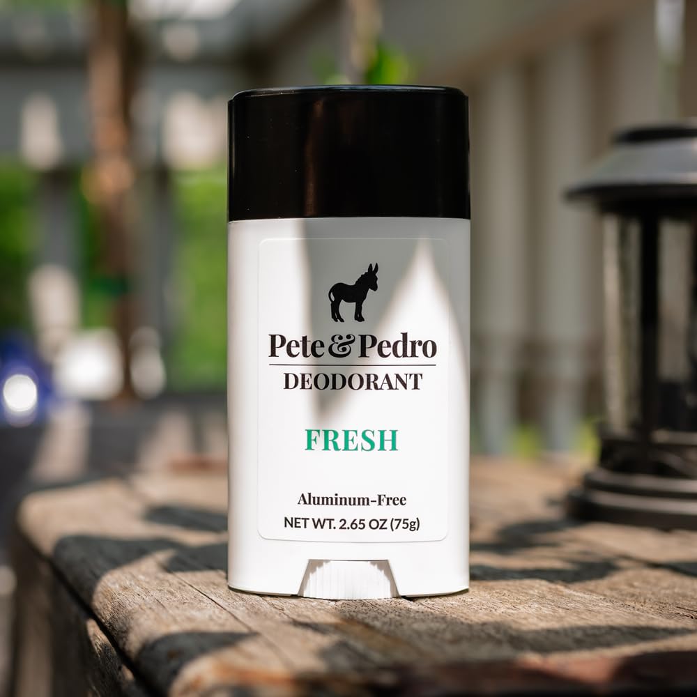 Pete & Pedro product on vanity illustrating everyday freshness and convenience