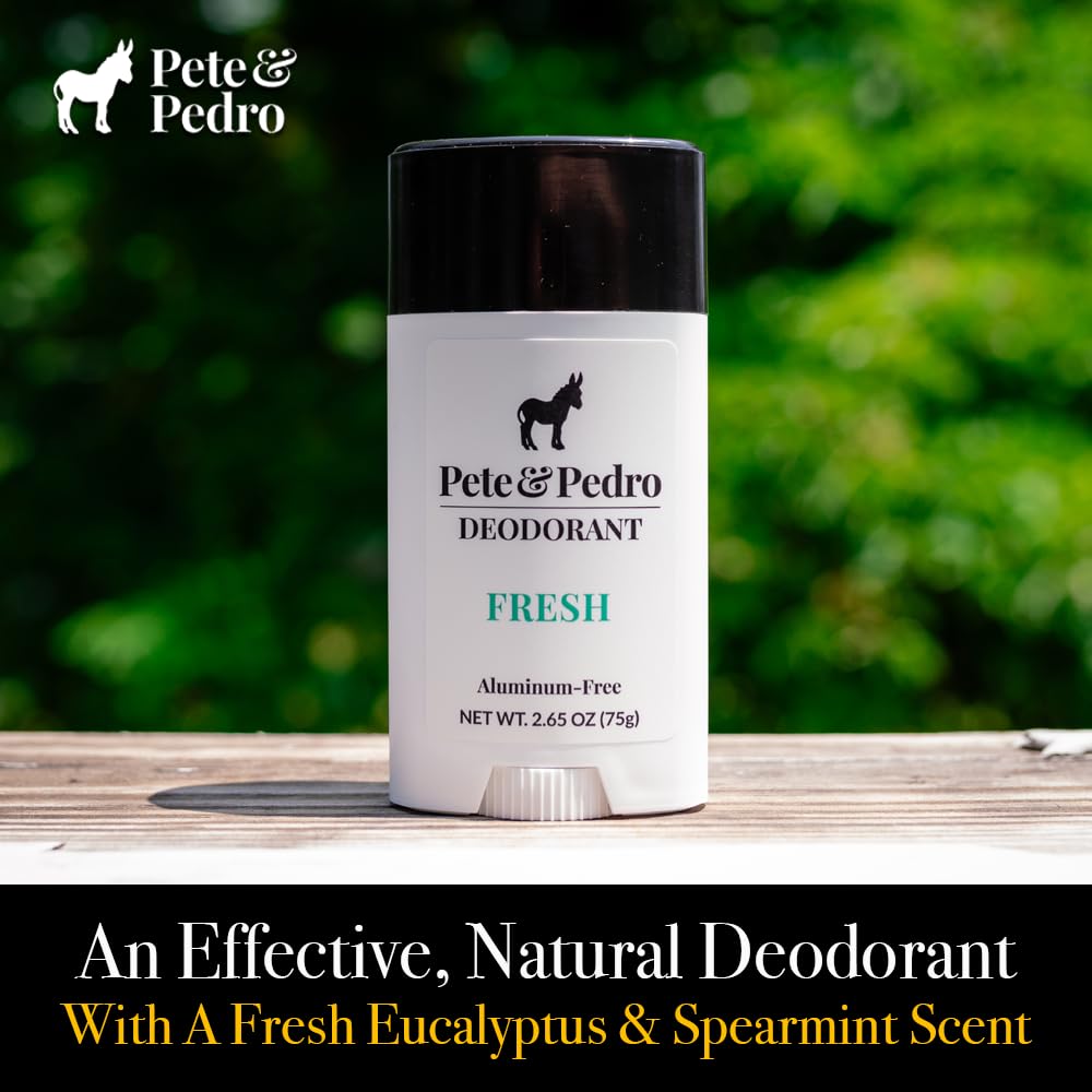 Pete & Pedro jar of natural ingredients conveying gentle, plant-based benefit