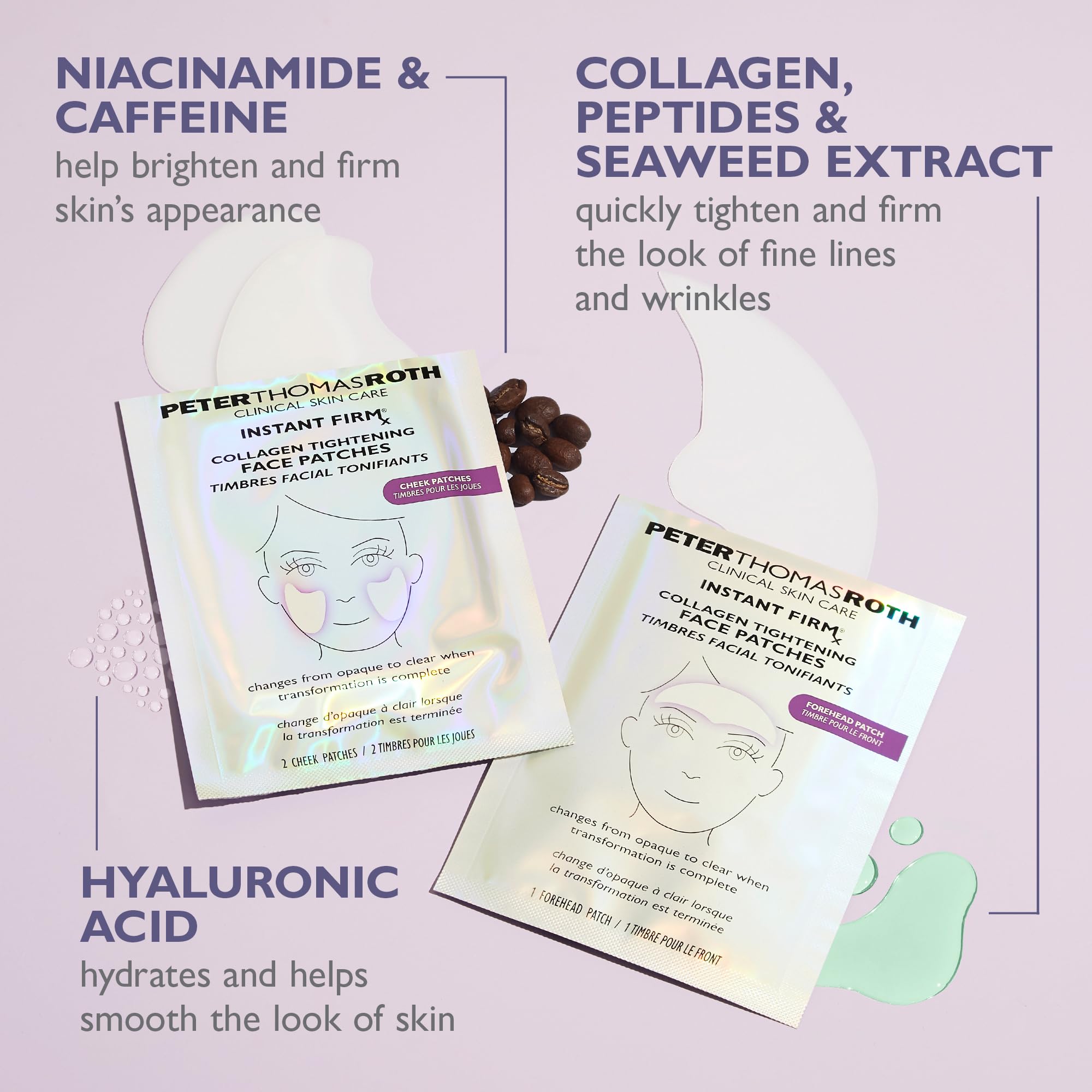 Peter Thomas Roth conceptual before and after image suggesting firmer appearance