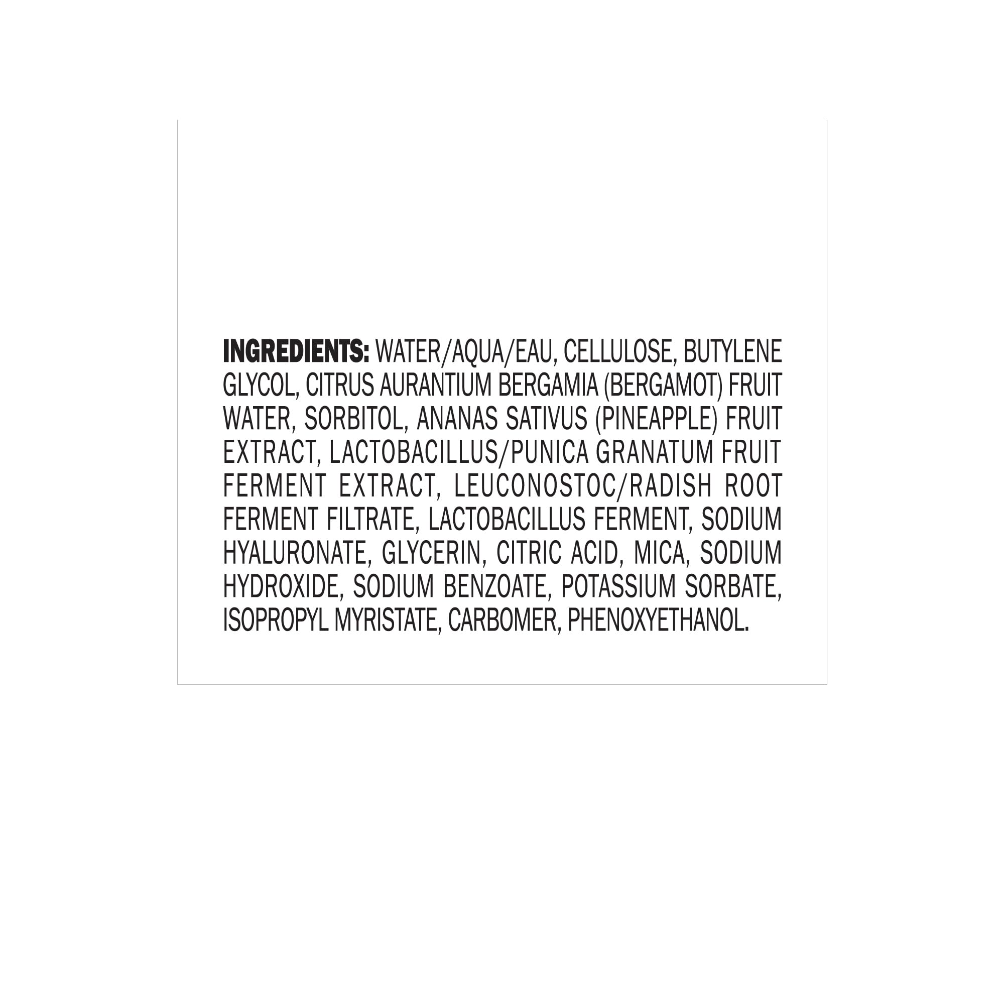 Peter Thomas Roth gel in hand for size and application scale