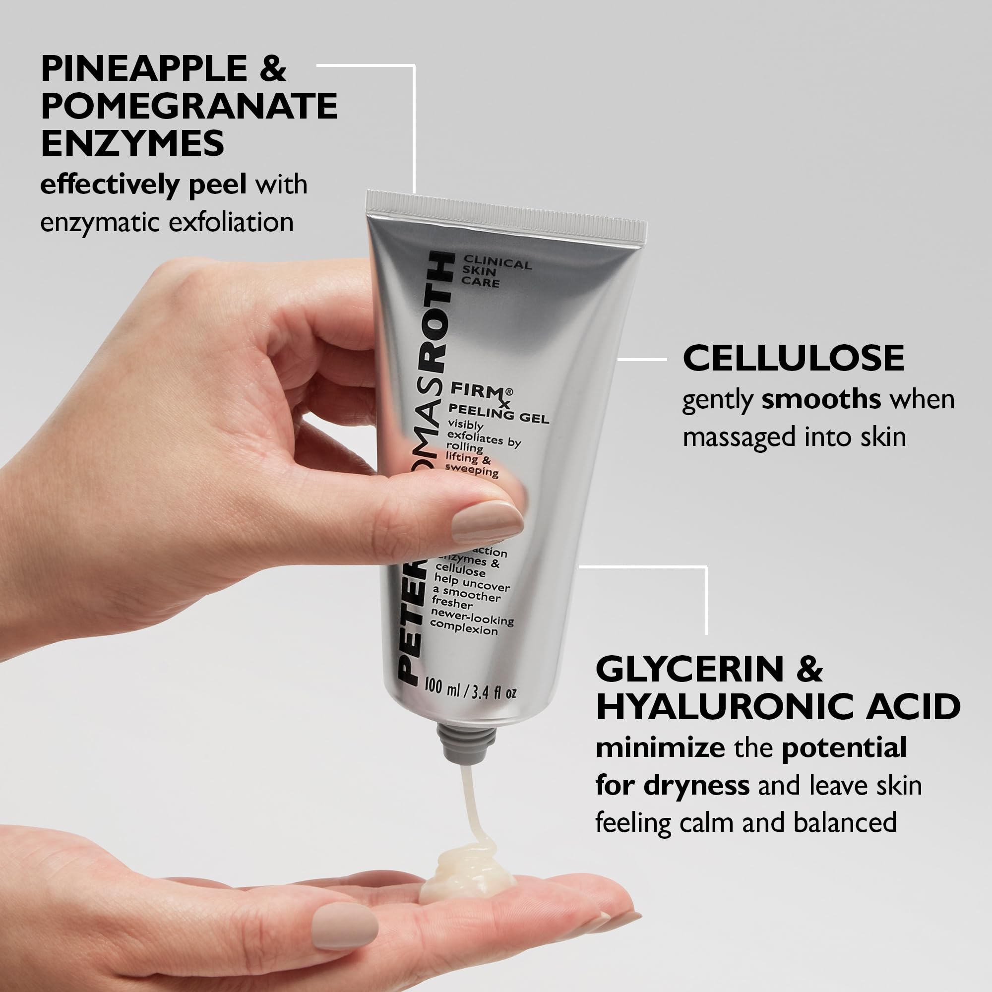 Peter Thomas Roth next to moisturizer showing step in skincare routine