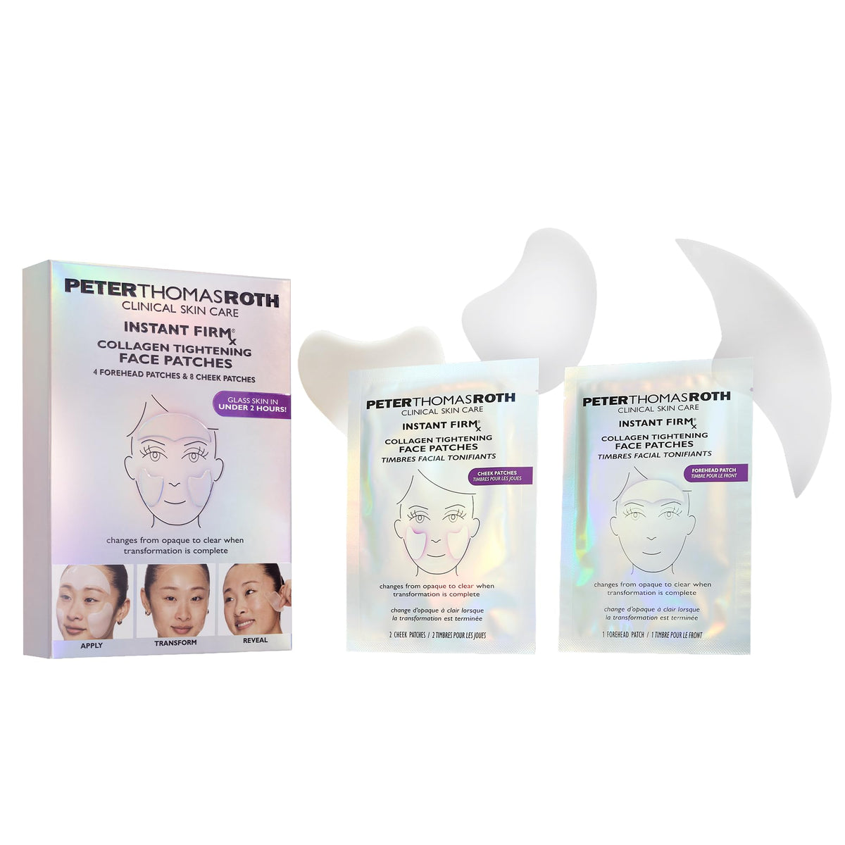 Peter Thomas Roth front packaging showing product and easy use benefit