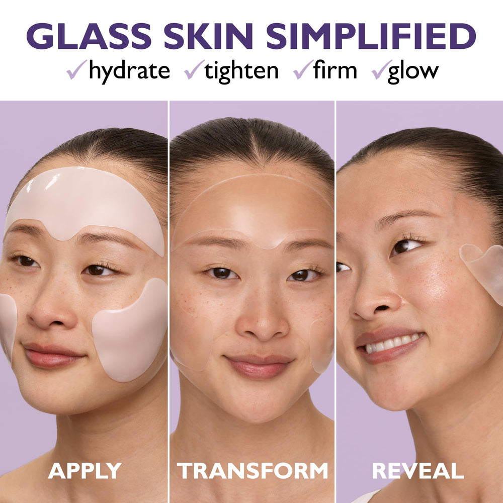 Peter Thomas Roth ingredient collage with collagen and peptides for visible plumping