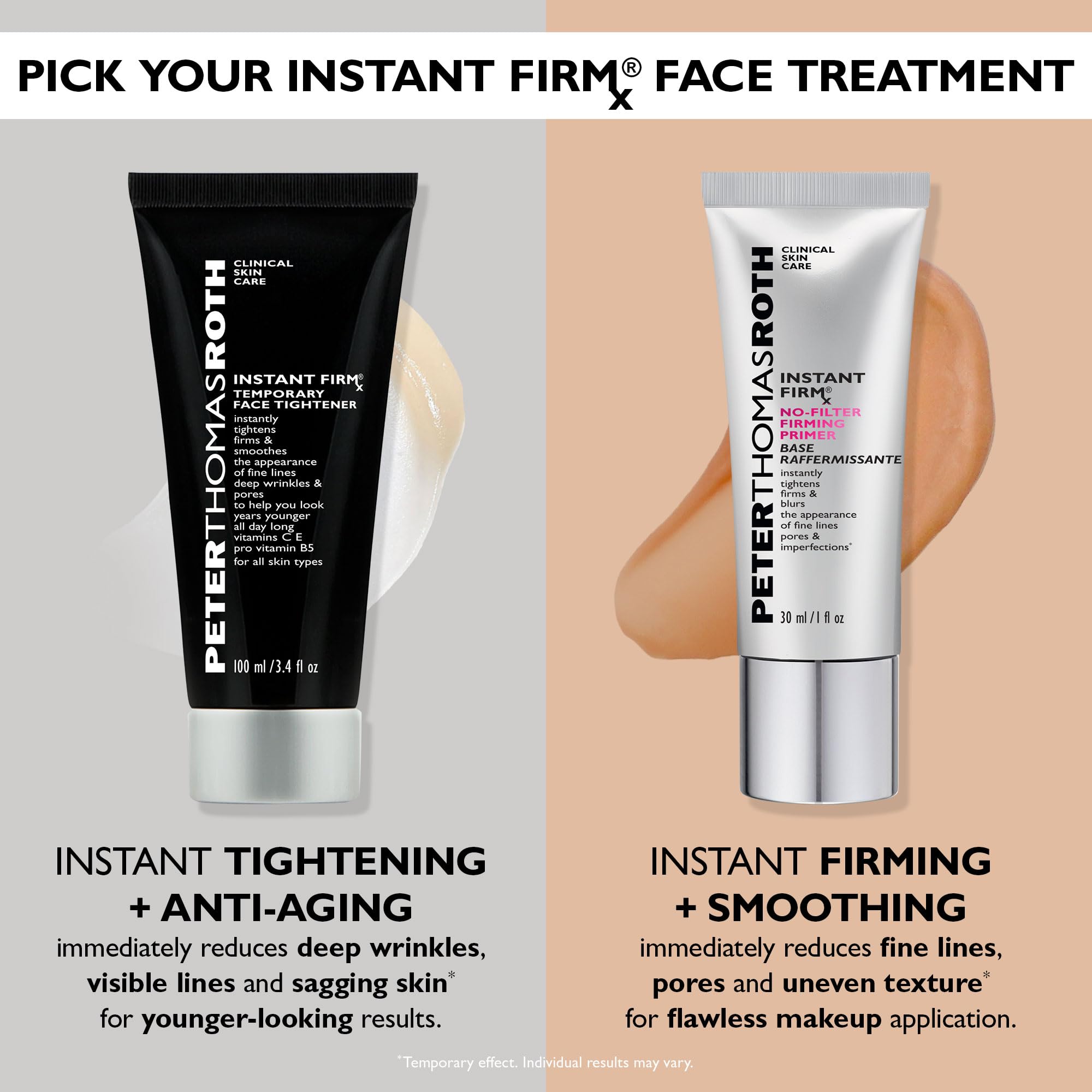 Peter Thomas Roth bottle in hand for size comparison and travel-friendly convenience