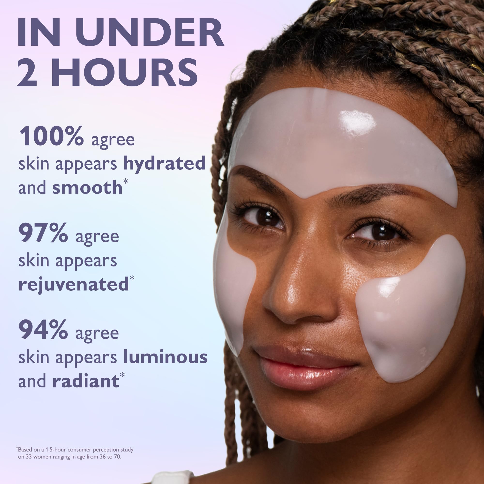 Peter Thomas Roth label close-up showing active ingredients and clinical testing
