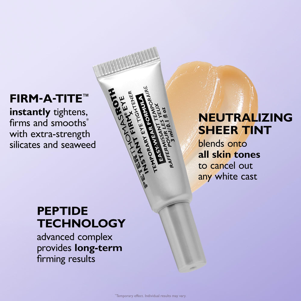 Peter Thomas Roth makeup layering example showing no pilling under foundation