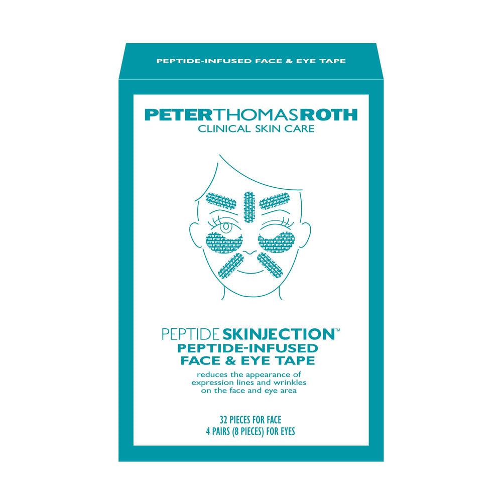 Peter Thomas Roth oval tape close-up showing texture and smoothing