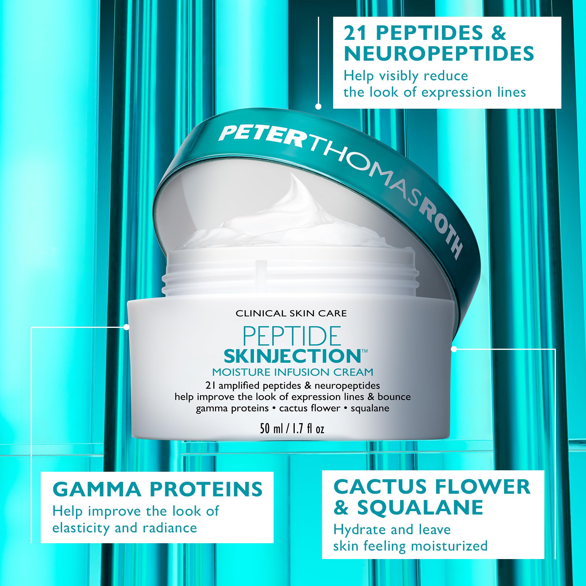 Peter Thomas Roth on bathroom counter in daily skincare routine setting