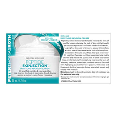 Peter Thomas Roth jar texture close-up showing lightweight cream