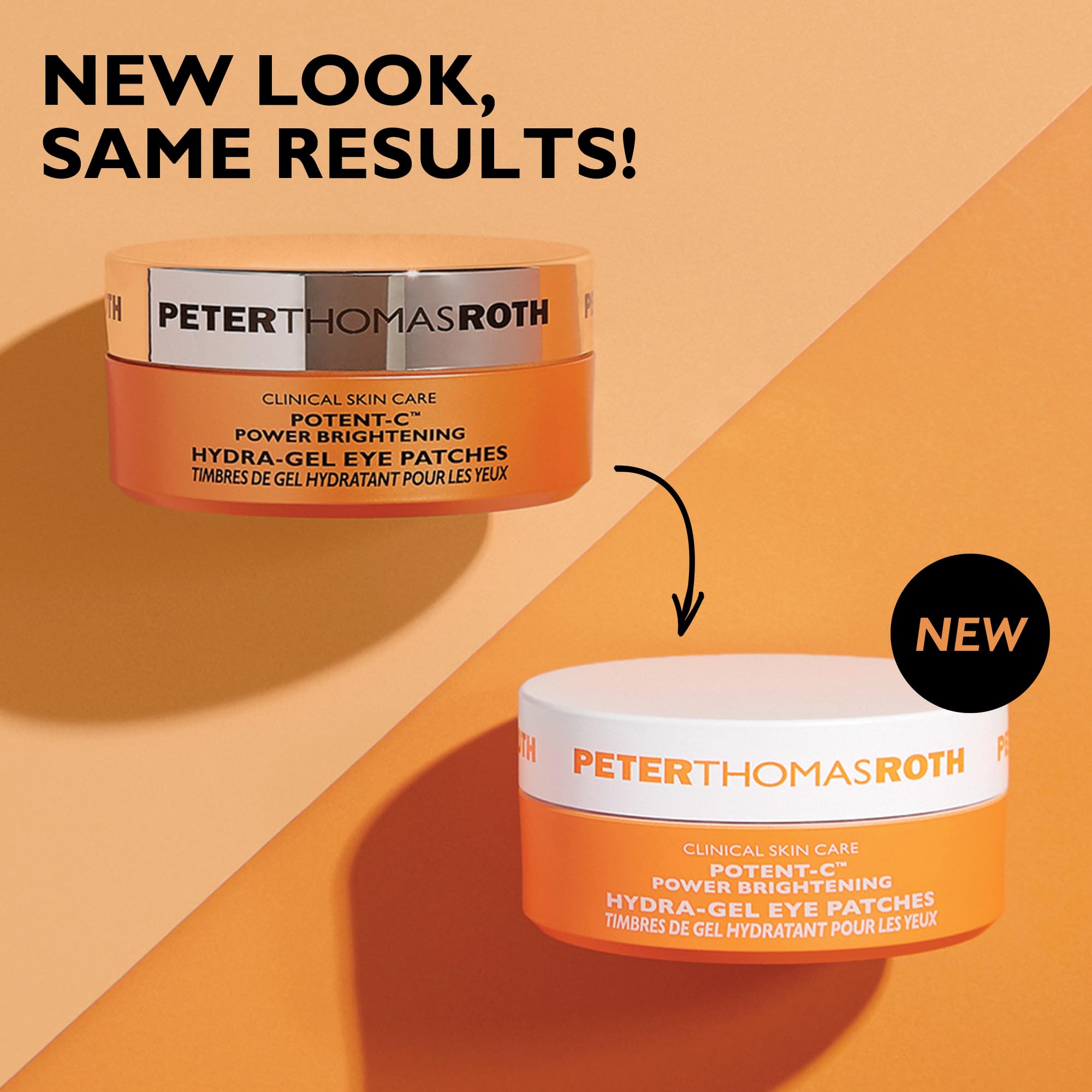 peter thomas roth before and after comparison showing brighter under-eye appearance