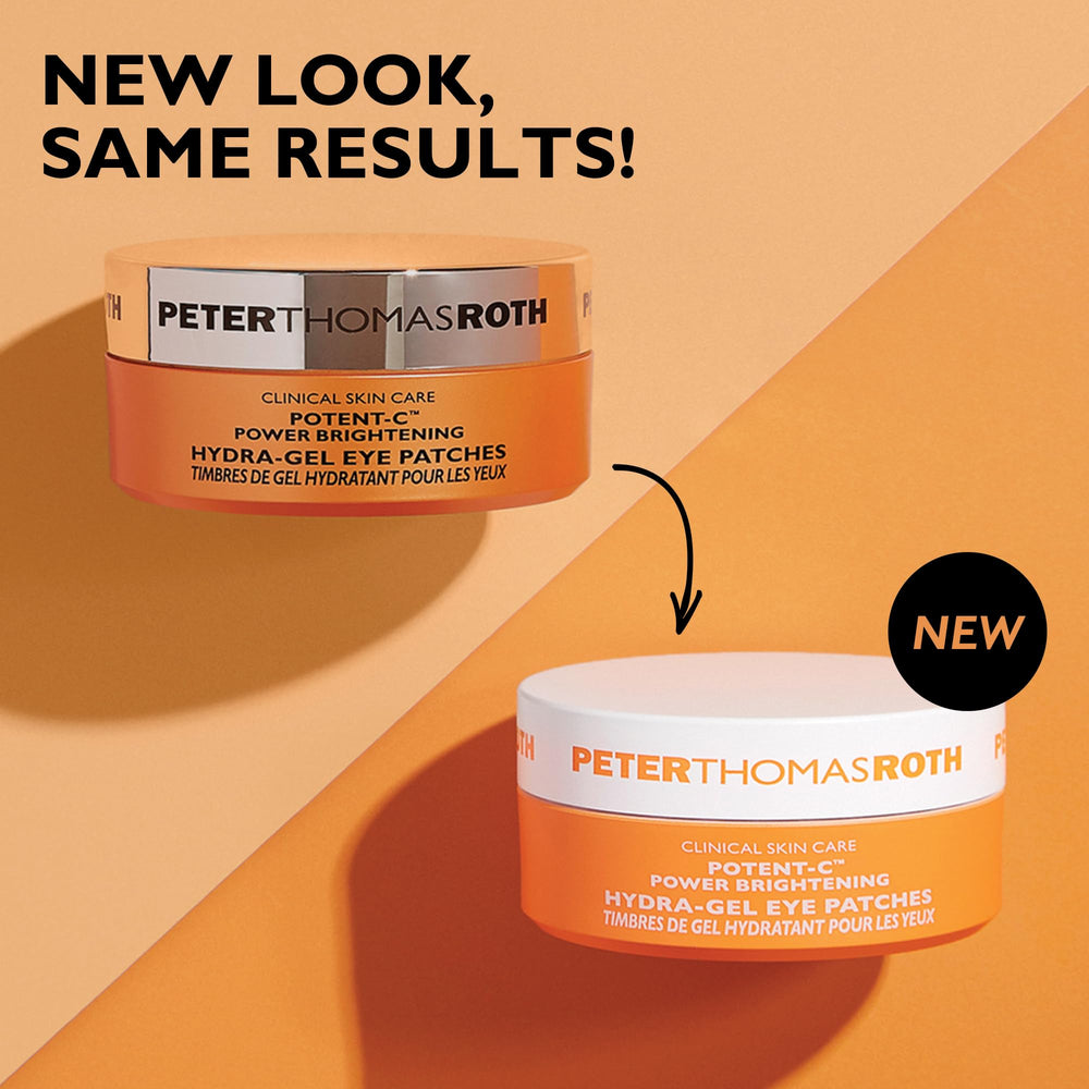 peter thomas roth before and after comparison showing brighter under-eye appearance