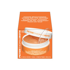 peter thomas roth close-up of a single hydro-gel eye patch demonstrating adherent shape