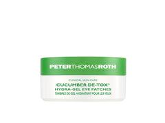 Peter Thomas Roth single gel patch on hand demonstrating ease of application