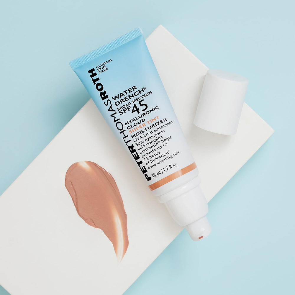 Peter Thomas Roth swatch on arm blending into skin for universal tint