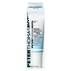 Peter Thomas Roth cream-to-water texture close-up showing lightweight hydration