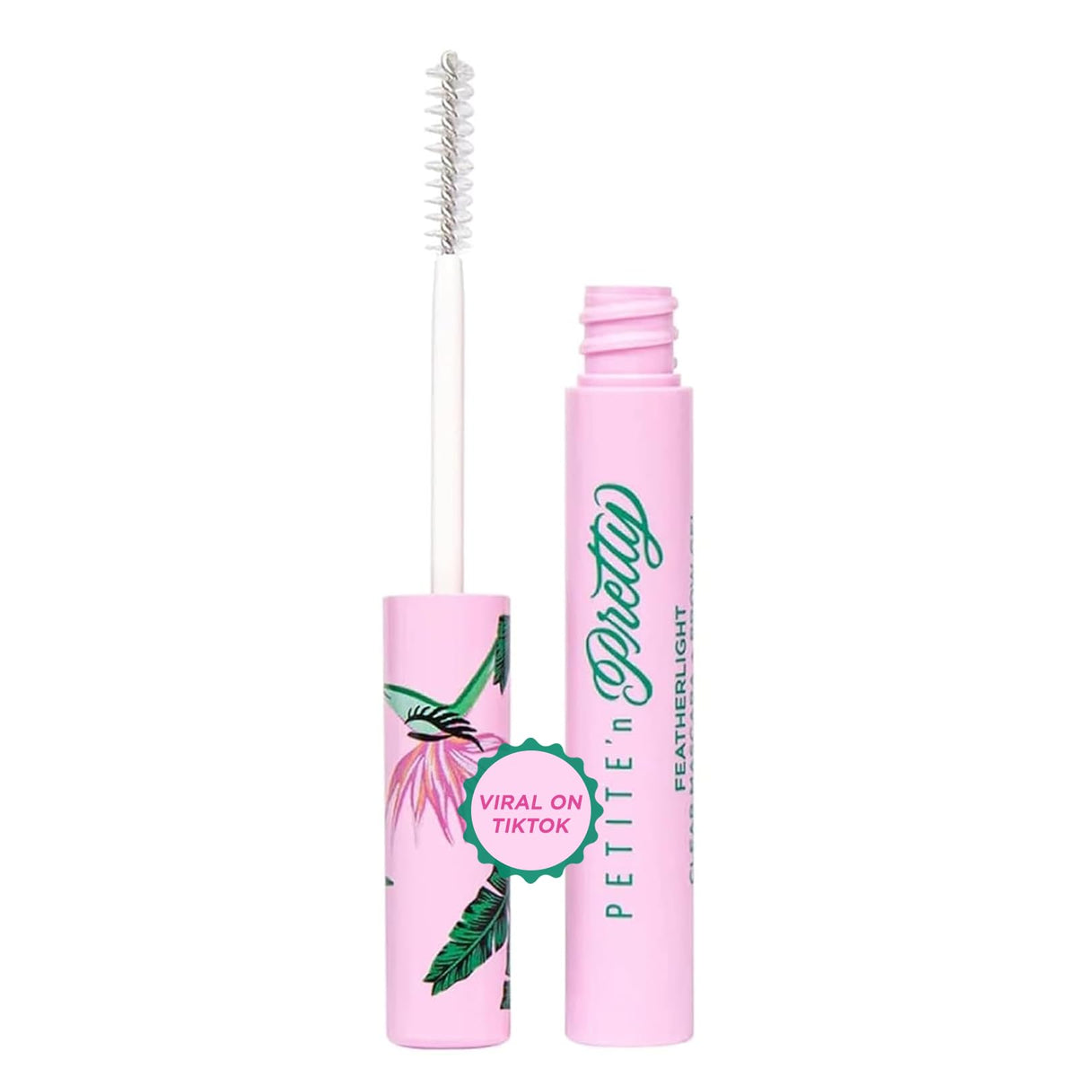 Petite 'n Pretty front packaging showing clear gel and compact design benefit: easy storage