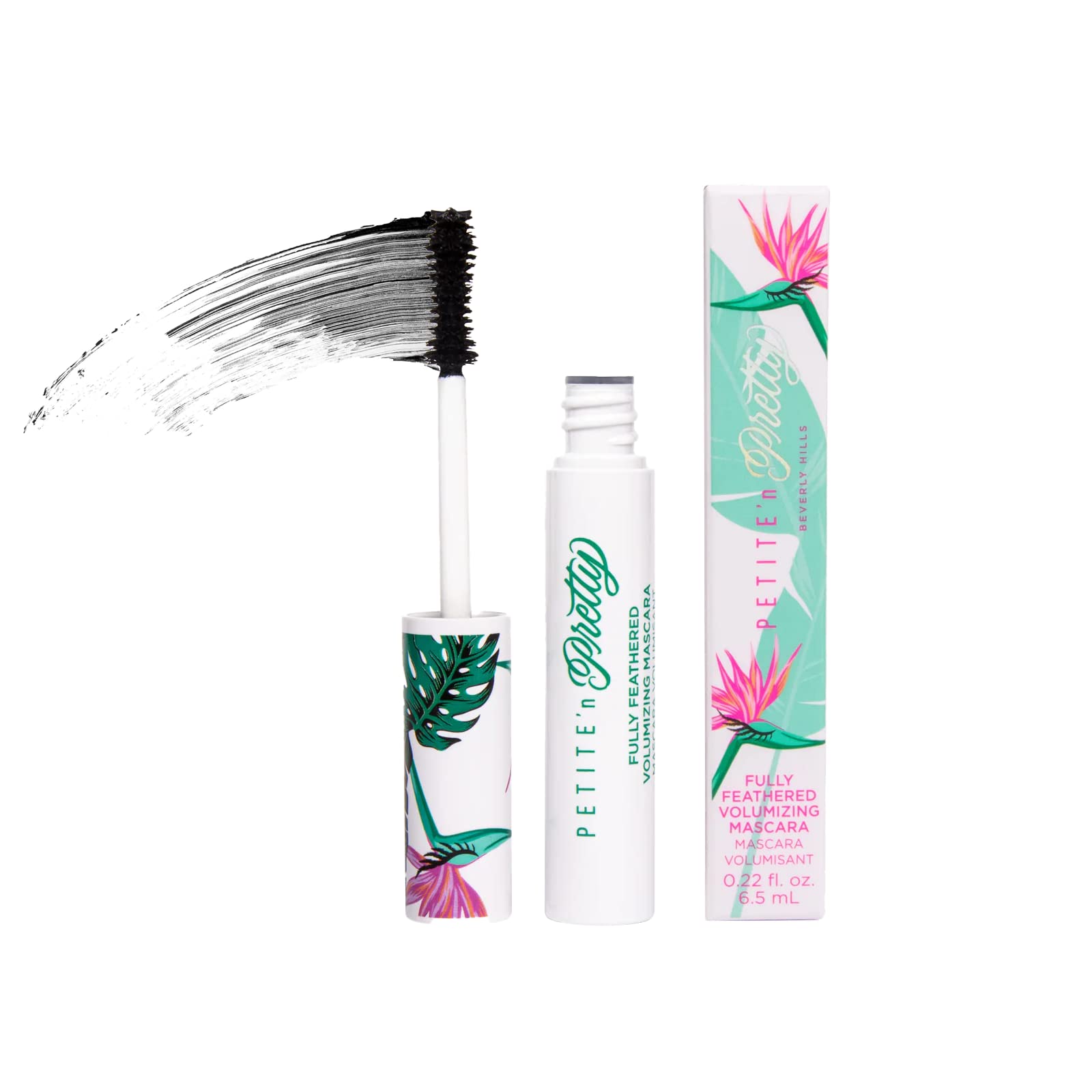 Petite 'n Pretty product label showing ingredient transparency and safety features