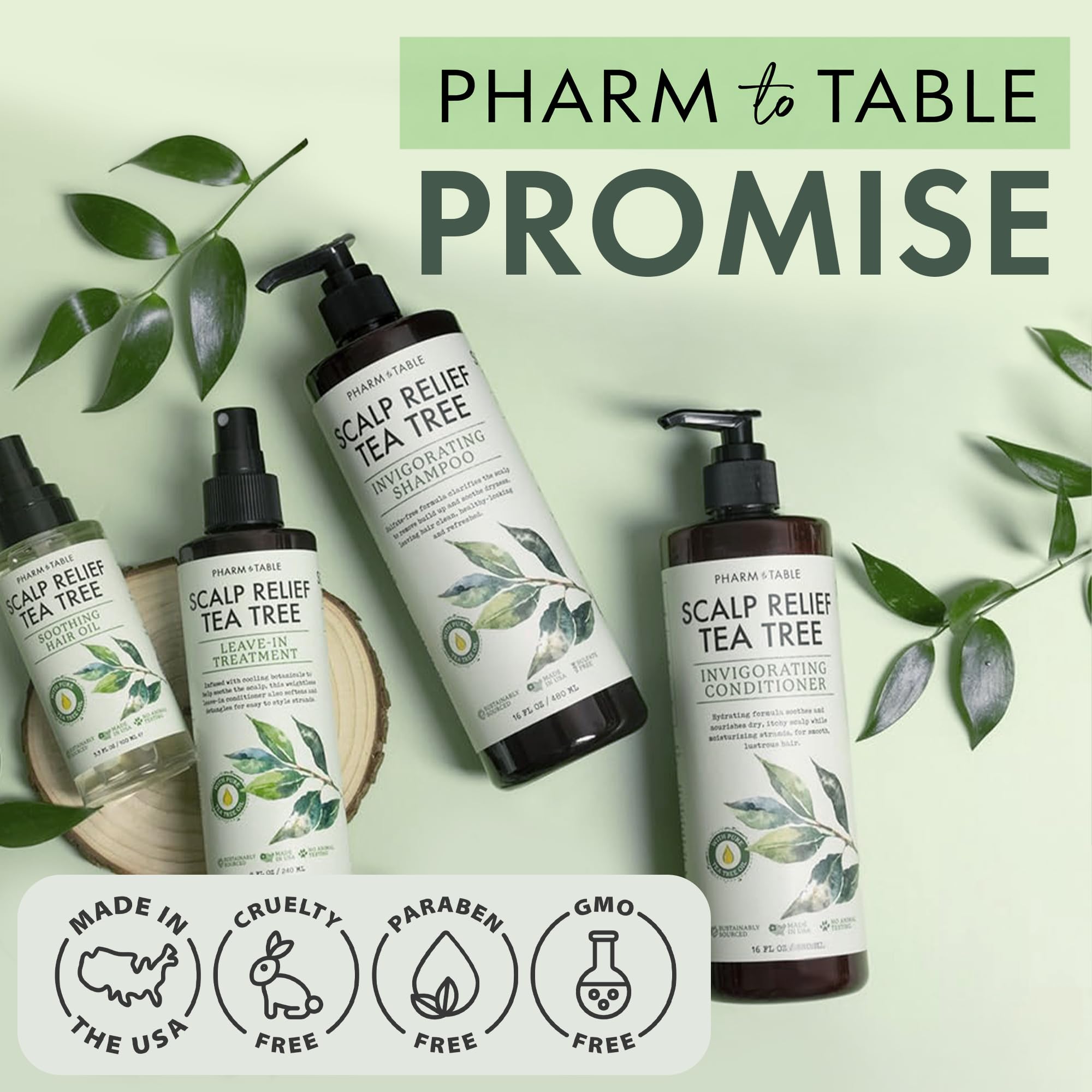 PHARM TO TABLE two-pack boxed display, offers value and backup option