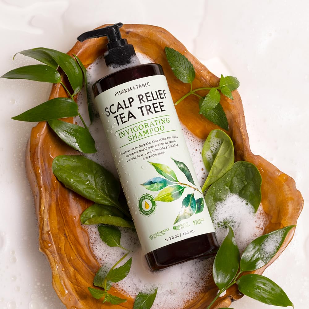 PHARM TO TABLE creamy lather texture on palm demonstrating gentle cleansing