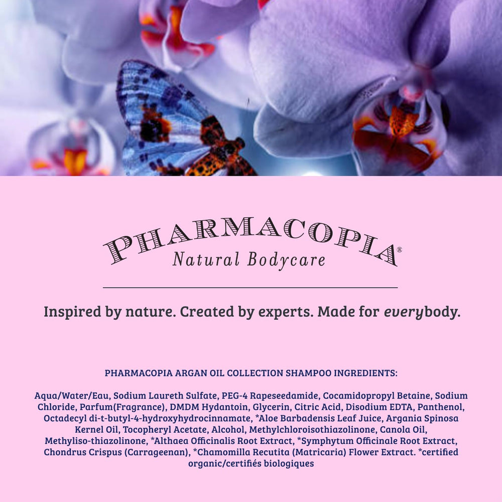 Pharmacopia bottle on hotel vanity demonstrating hospitality-grade quality benefit