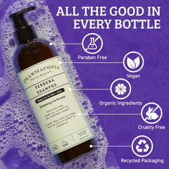 Pharmacopia ingredients display with citrus, herbs, aloe, and oils for natural care