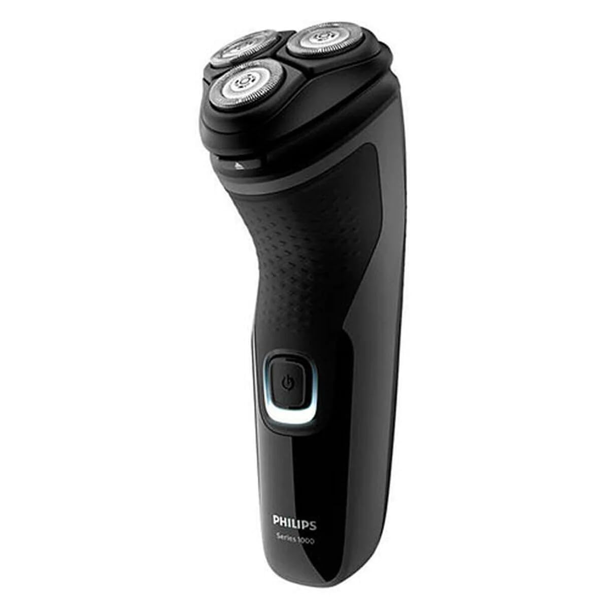 PHILIPS shaver 2300 front view showing ergonomic handle for comfortable grip