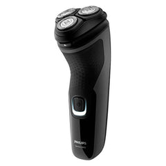 PHILIPS shaver 2300 front view showing ergonomic handle for comfortable grip