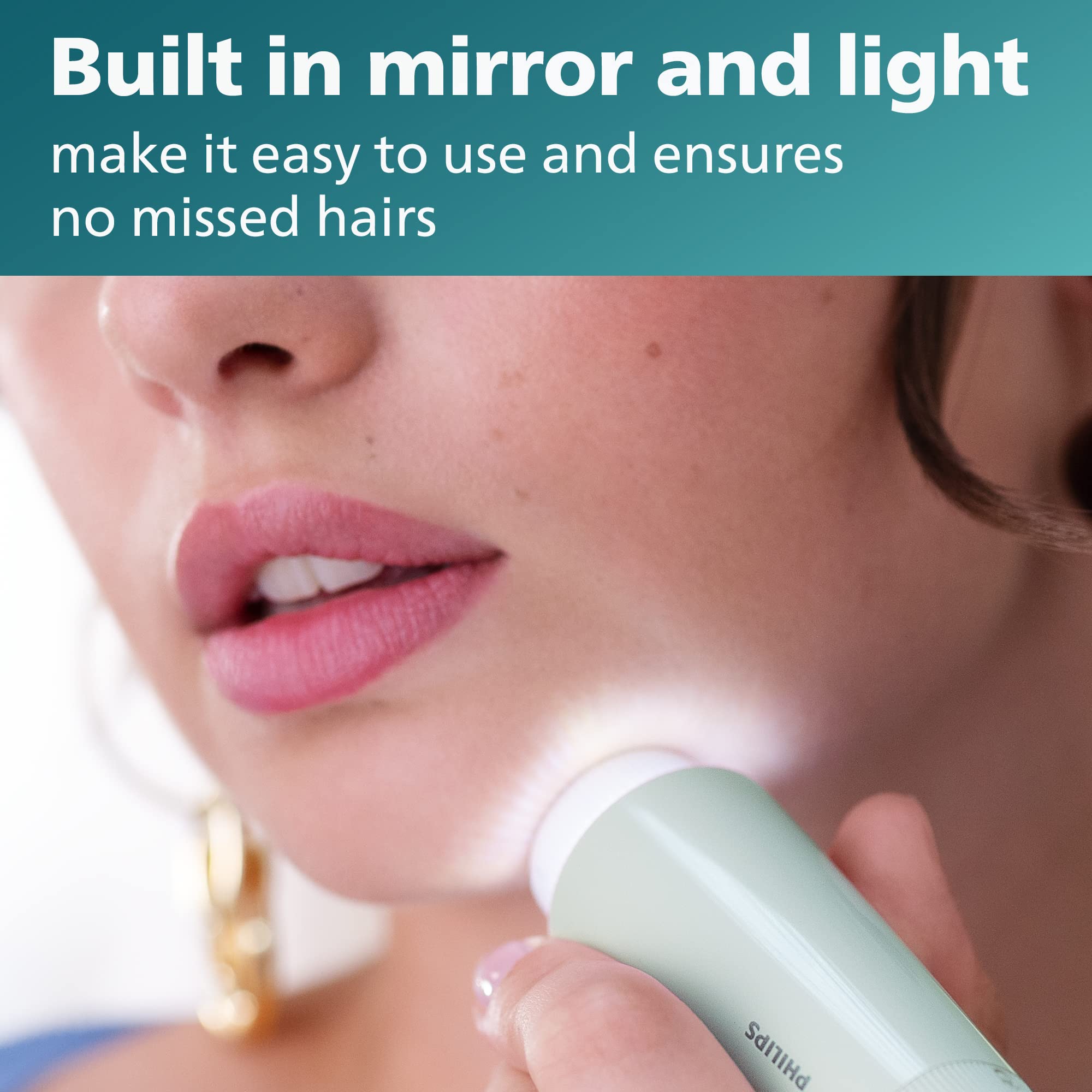 Philips Beauty with protective cap to keep the head clean during transport