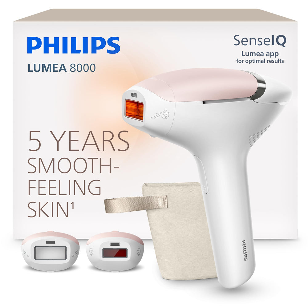 Philips Lumea front view showing ergonomic shape and control benefits