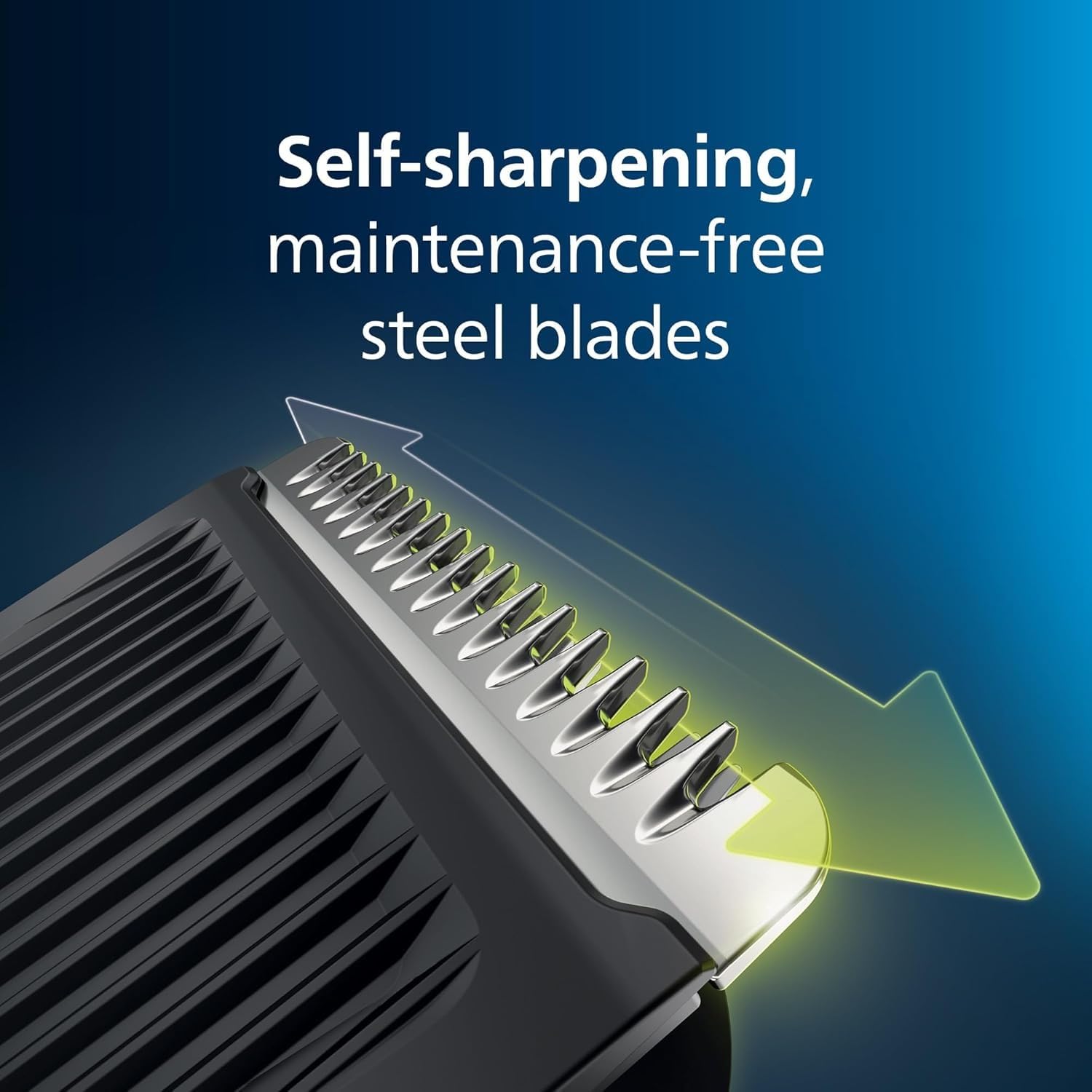 Philips Norelco nose trimmer in use gently removing hair for precise grooming
