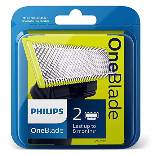 PHILIPS OneBlade close-up of blade teeth highlighting precision cutting