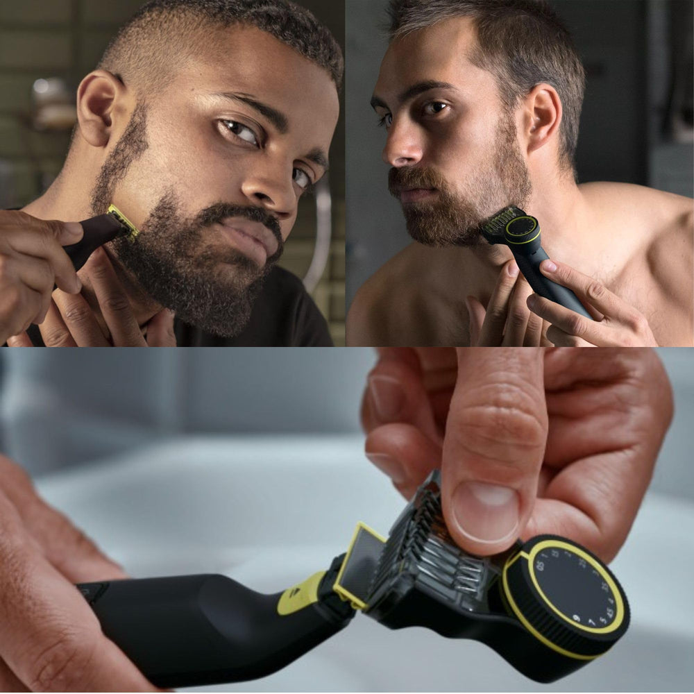 PHILIPS OneBlade Pro used in shower for wet and dry convenience