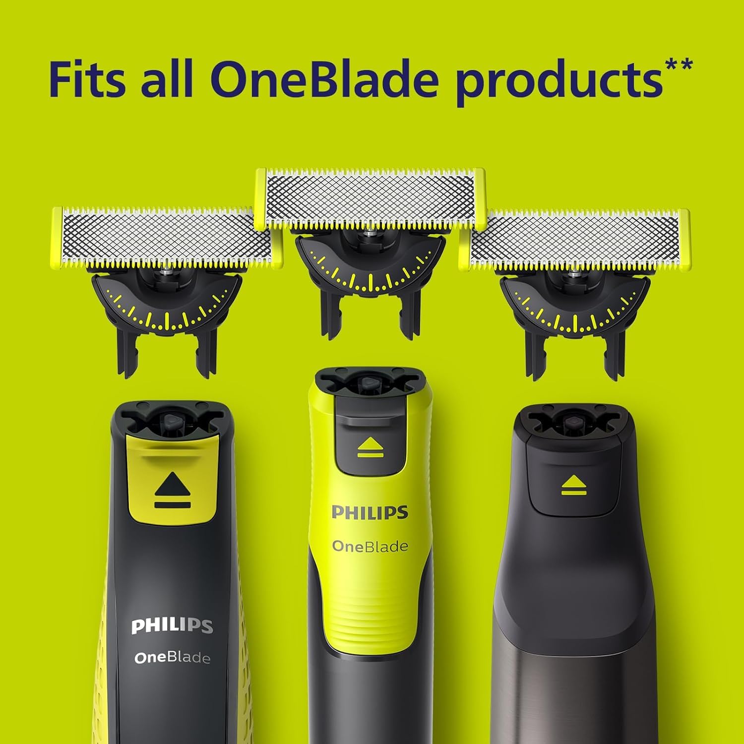 PHILIPS OneBlade packaging with part number QP42050 for easy identification
