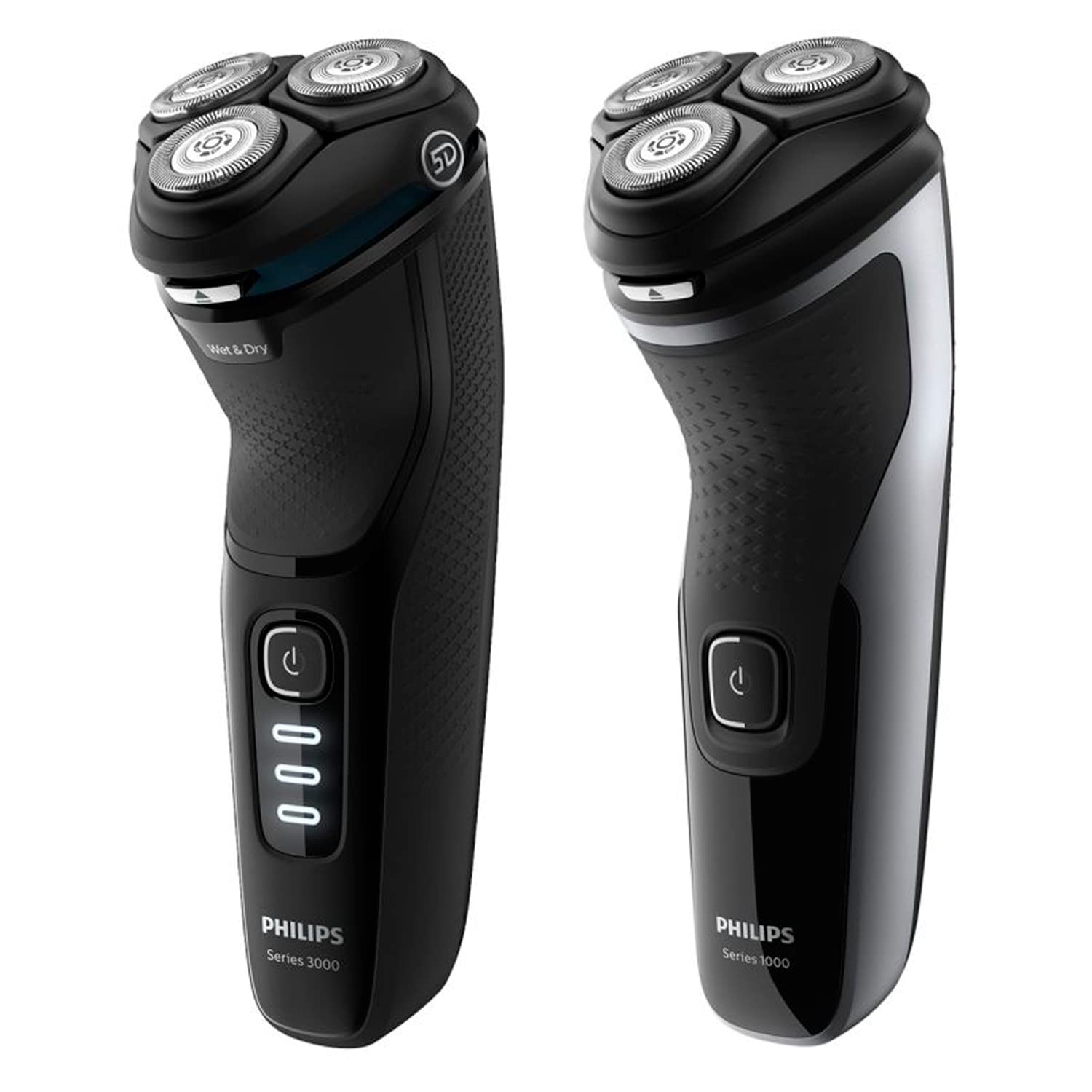 PHILIPS SH30 installed demonstration in hand showing easy tool-free replacement