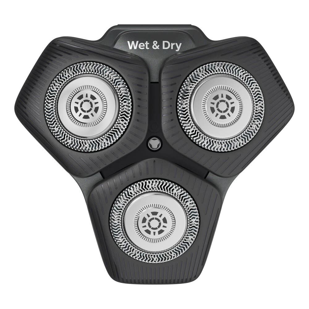 PHILIPS sh71/50 close-up of precision steel foil and blades for cleaner passes