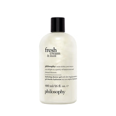 philosophy fresh cream & mint front bottle showing label and 16 fl oz size for easy identification