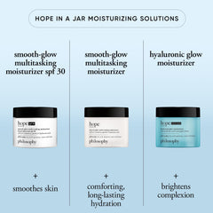 philosophy cream applied on hand demonstrating fast-absorbing benefit