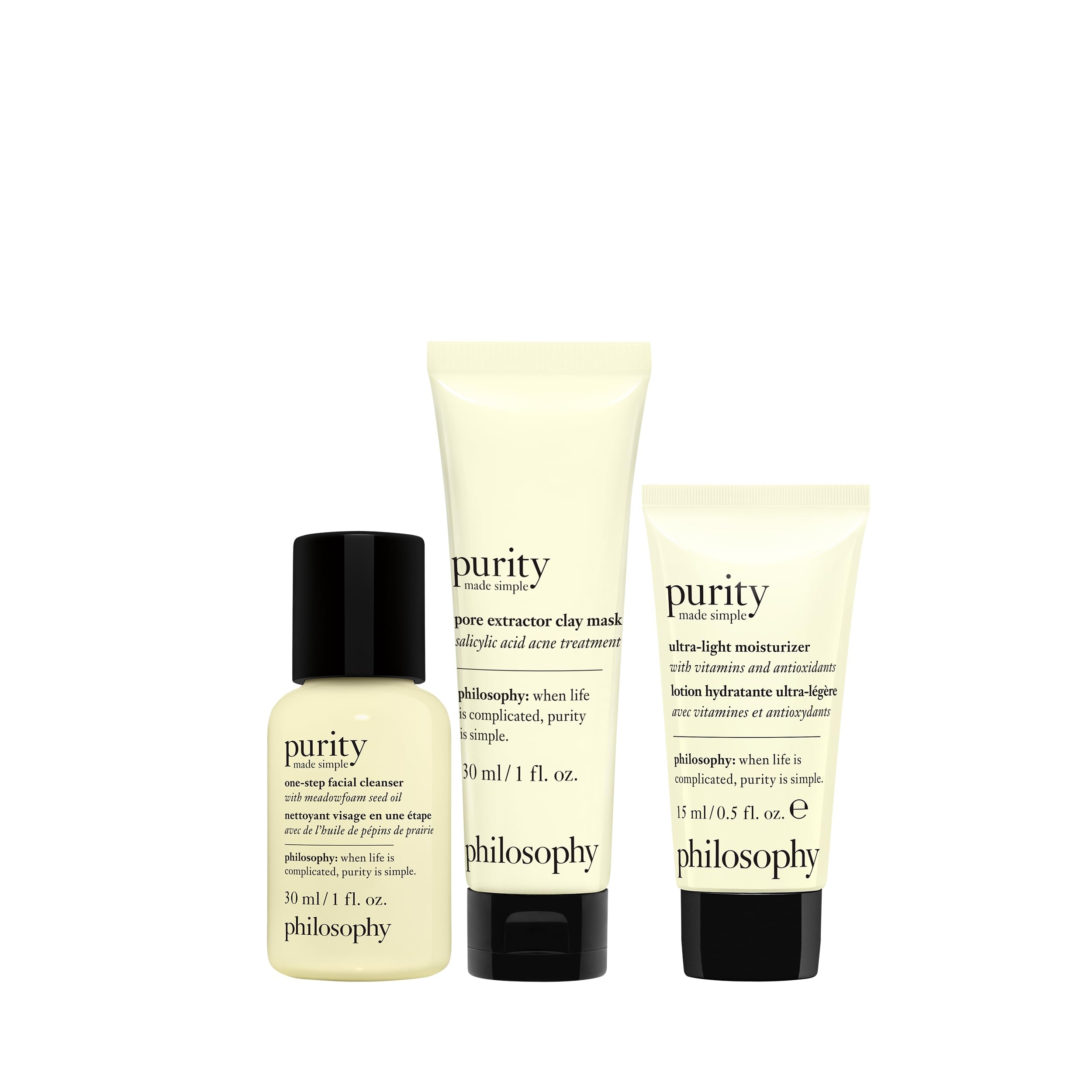 philosophy cleanser foam texture on hand illustrating gentle makeup removal