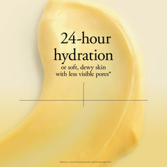 philosophy hand applying moisturizer illustrating smooth application and hydrated look benefit