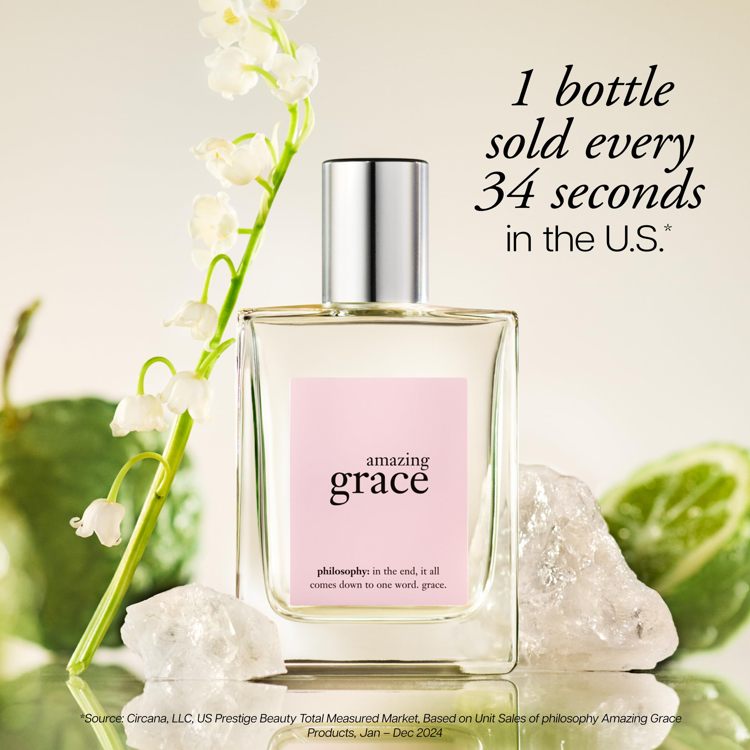philosophy spray action mid-spritz demonstrating fine mist for even coverage