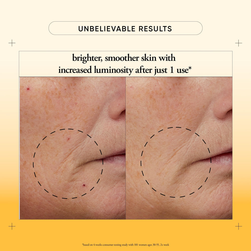 philosophy step 2 serum pour detail showing nourishing sunflower seed oil for immediate skin comfort