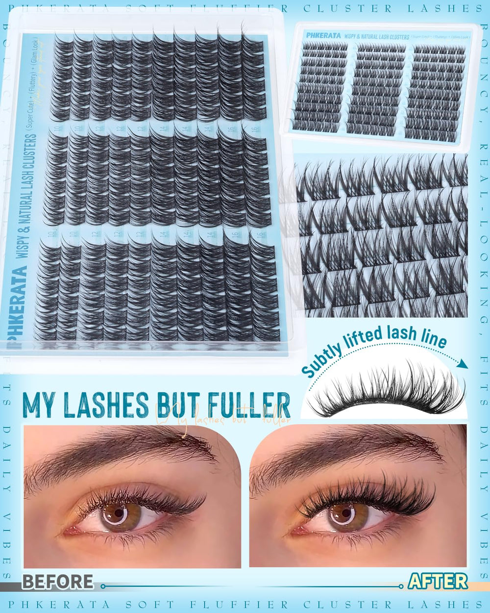 PHKERATA application demo on eye illustrating quick DIY results