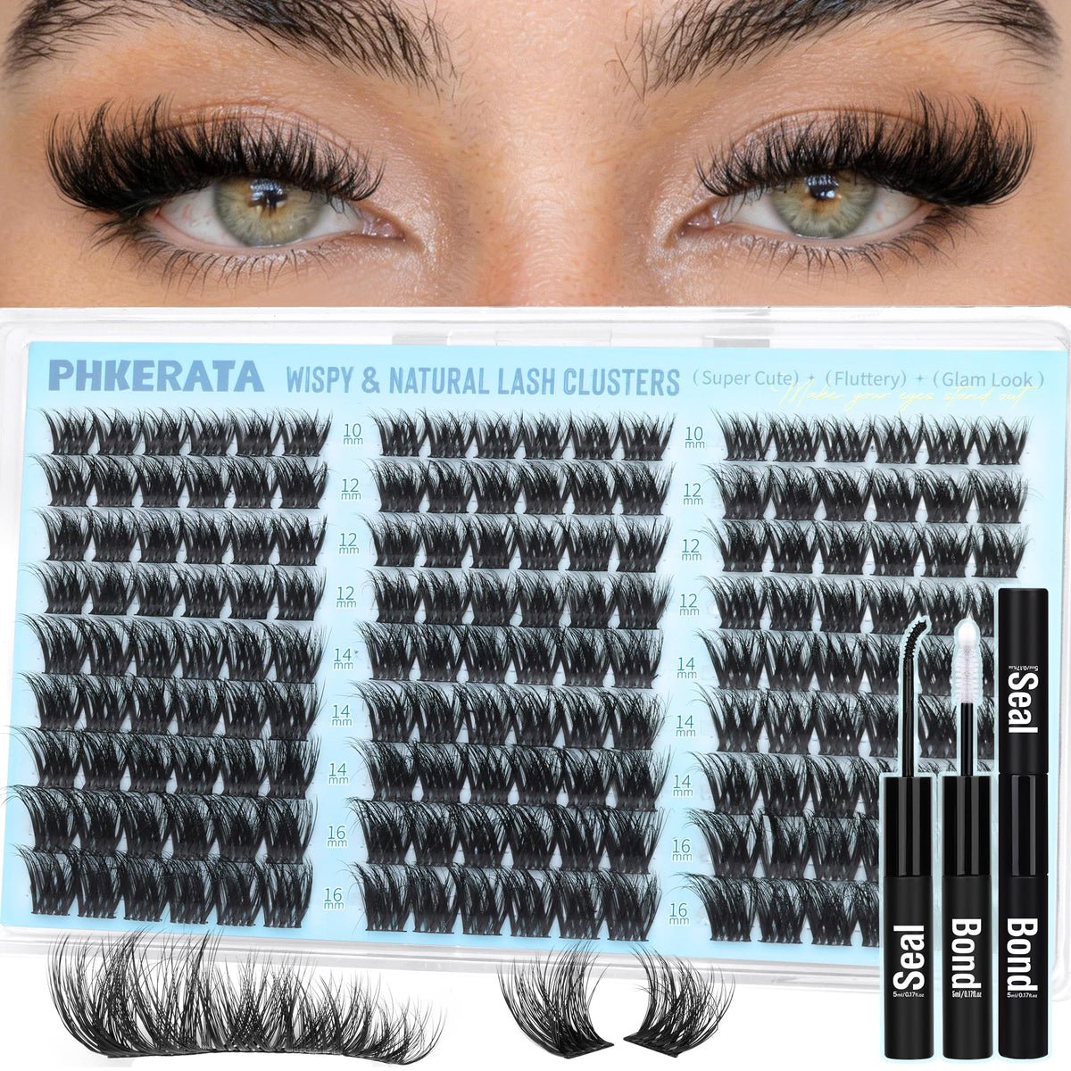 PHKERATA front packaging showing kit contents and quick benefit