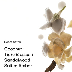 PHLUR close-up of bottle label, clarifies fragrance name and elegant details