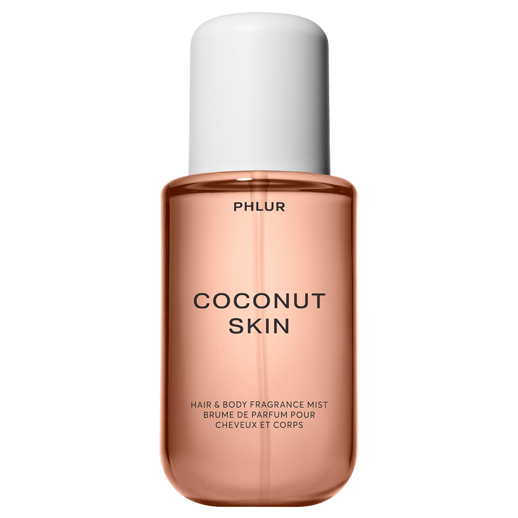 PHLUR front bottle showing label and beach-inspired design, easy identification